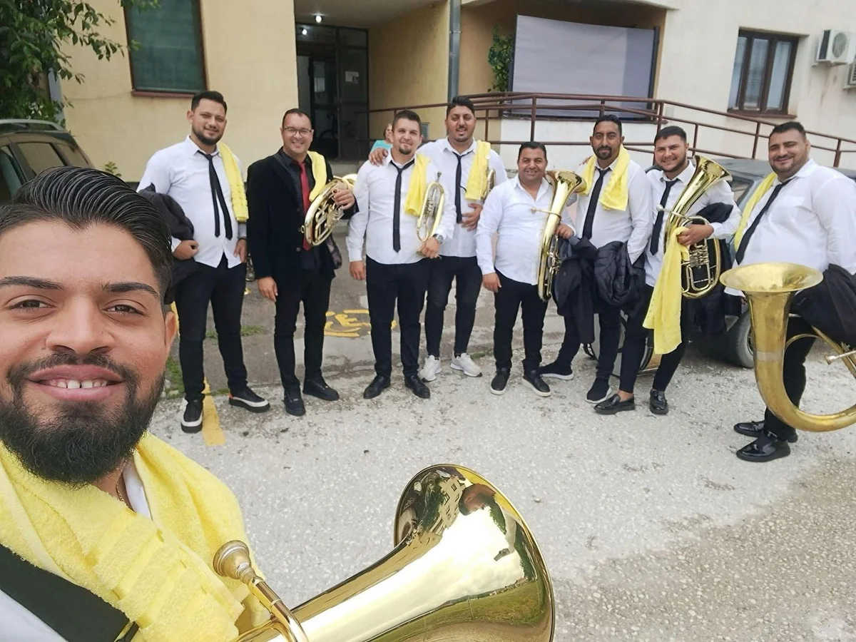 Trubači na proslavi